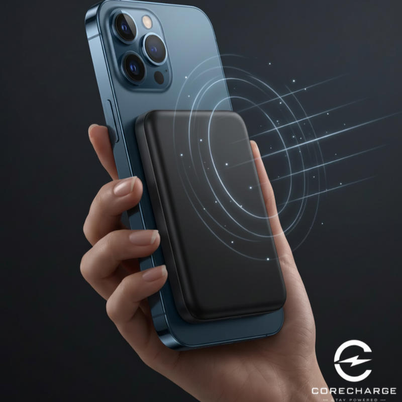 CoreCharge 10000mAh Magnetic Wireless Power Bank