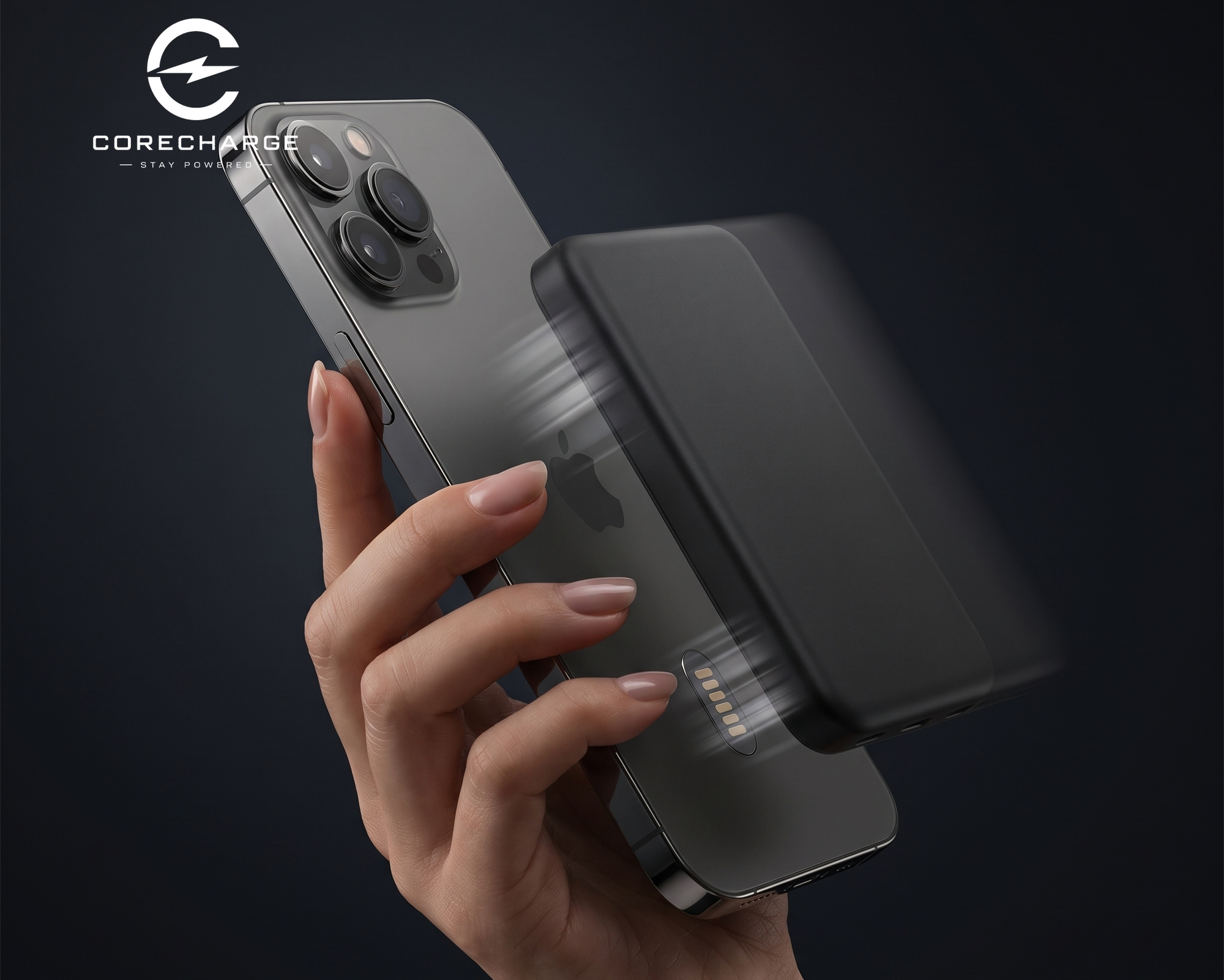 CoreCharge 10000mAh Magnetic Wireless Power Bank